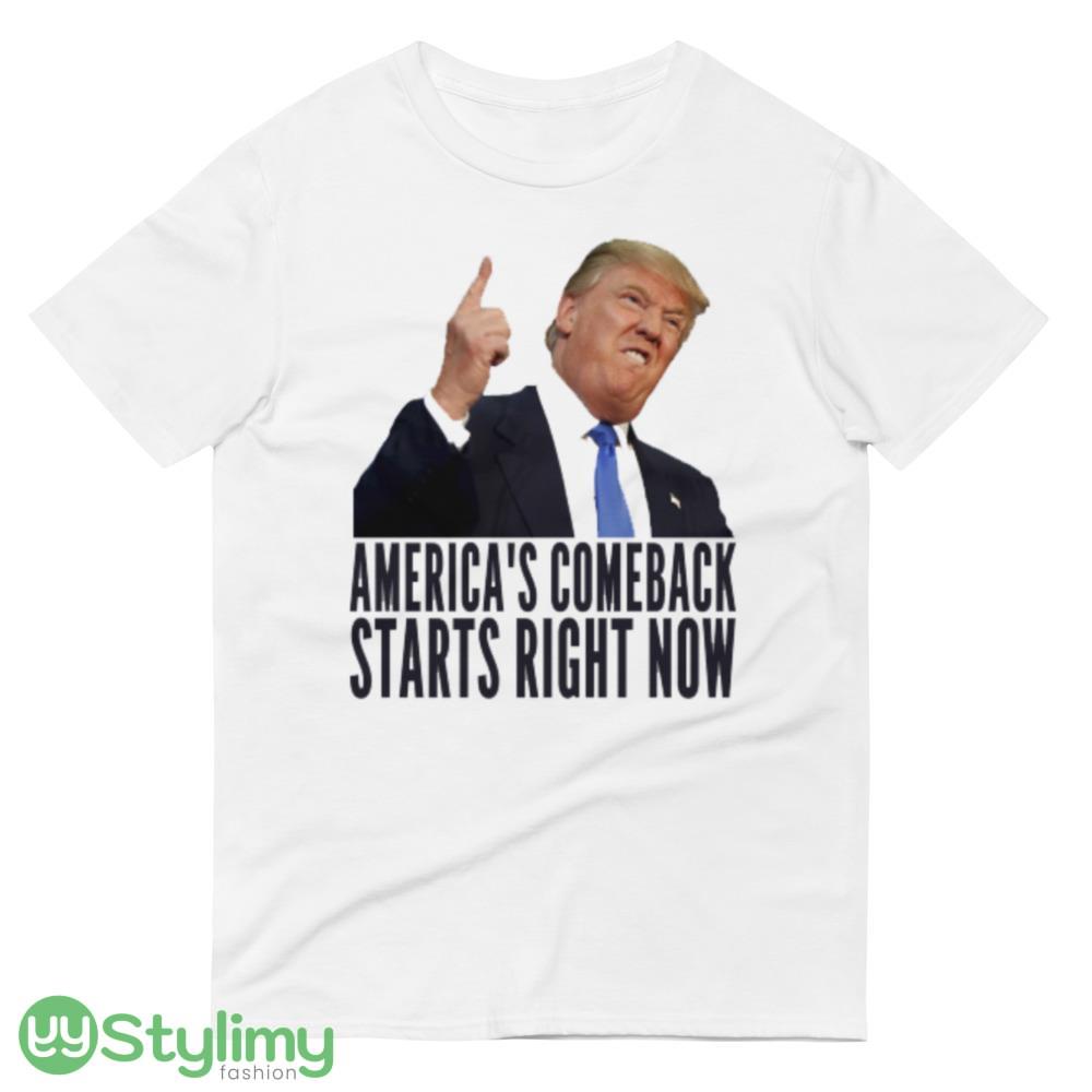 America's Comeback Starts Right Now Quotes Trump 2024 T Shirt 3 4 America's Comeback Starts Right Now Quotes Trump 2024 T Shirt 3 - 980 Lightweight Fashion Short Sleeve T-Shirt