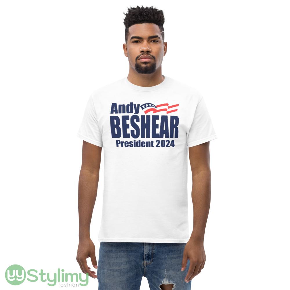 Andy Beshear 2024 Funny White T Shirt 5 Andy Beshear 2024 Funny White T Shirt - Men’s Classic Tee Gildan 5000