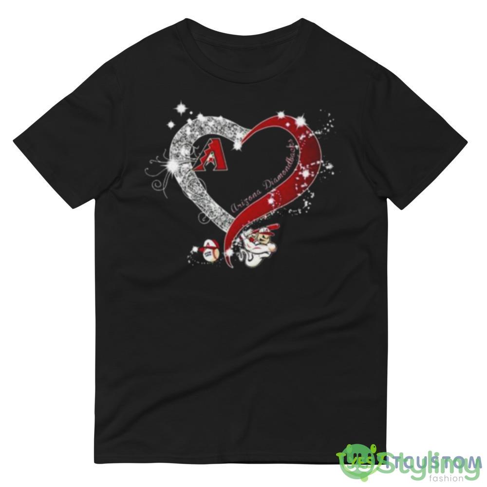 Arizona Diamondbacks Baseball Glitter Heart 2023 shirt 8 Arizona Diamondbacks Baseball Glitter Heart 2023 shirt - 980 Lightweight Fashion Short Sleeve T-Shirt