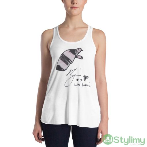 Atlanta Falcons by Bijan Robinson Design Shirt - 8800 Women's Flowy Racerback Tank