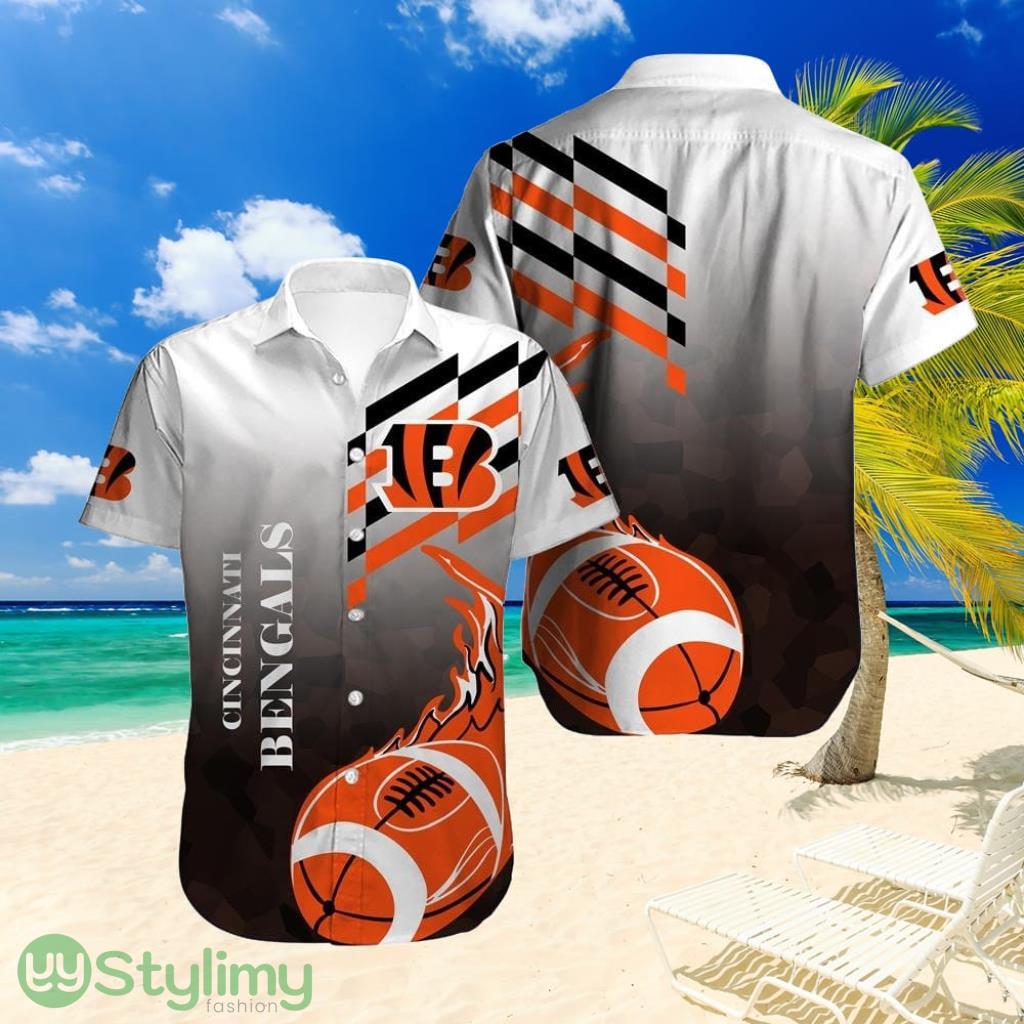 Best Cincinnati Bengals Hawaiian Shirt For Sale 1 Best Cincinnati Bengals Hawaiian Shirt For Sale Product Photo 1