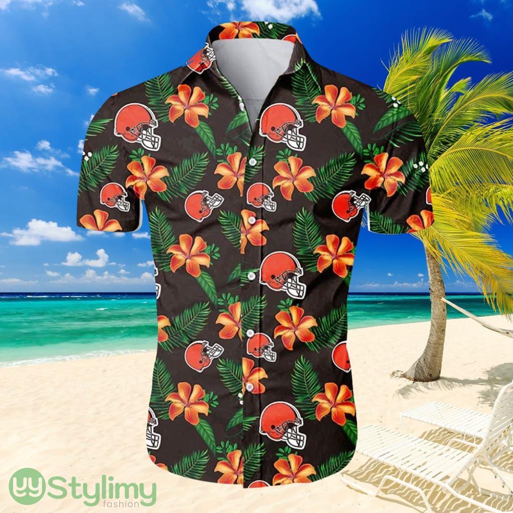 Best Cleveland Browns Hawaiian Aloha Shirt For Cool Fans 1 Best Cleveland Browns Hawaiian Aloha Shirt For Cool Fans Product Photo 1
