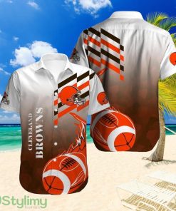Best Cleveland Browns Hawaiian Shirt Gift For Fans Product Photo 1