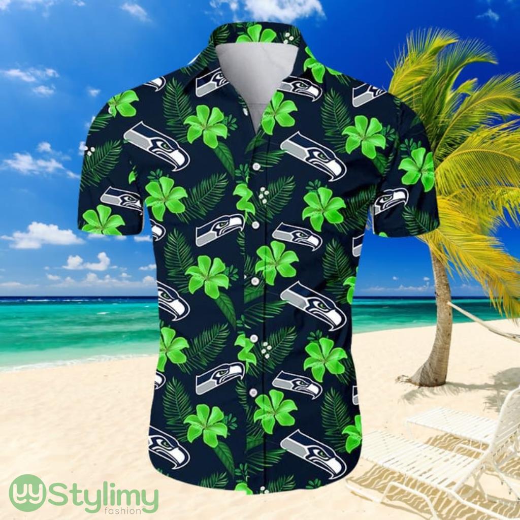 Best Seattle Seahawks Hawaiian Shirt For Big Fans 1 Best Seattle Seahawks Hawaiian Shirt For Big Fans Product Photo 1