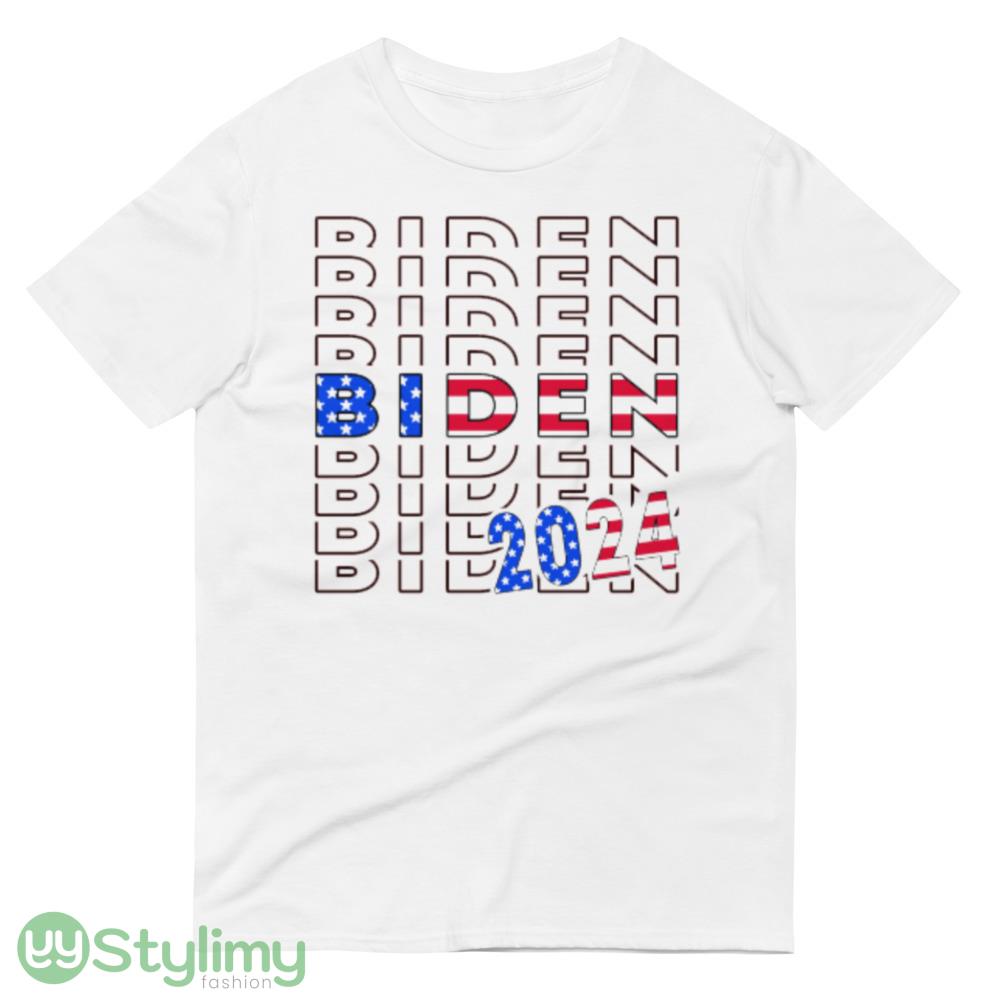 Biden 2024 Elections Biden Lovers v2 Funny White T Shirt 4 Biden 2024 Elections Biden Lovers v2 Funny White T Shirt - 980 Lightweight Fashion Short Sleeve T-Shirt