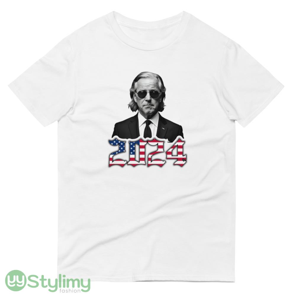BIDEN 2024 'Merica Funny White T Shirt 4 BIDEN 2024 'Merica Funny White T Shirt - 980 Lightweight Fashion Short Sleeve T-Shirt
