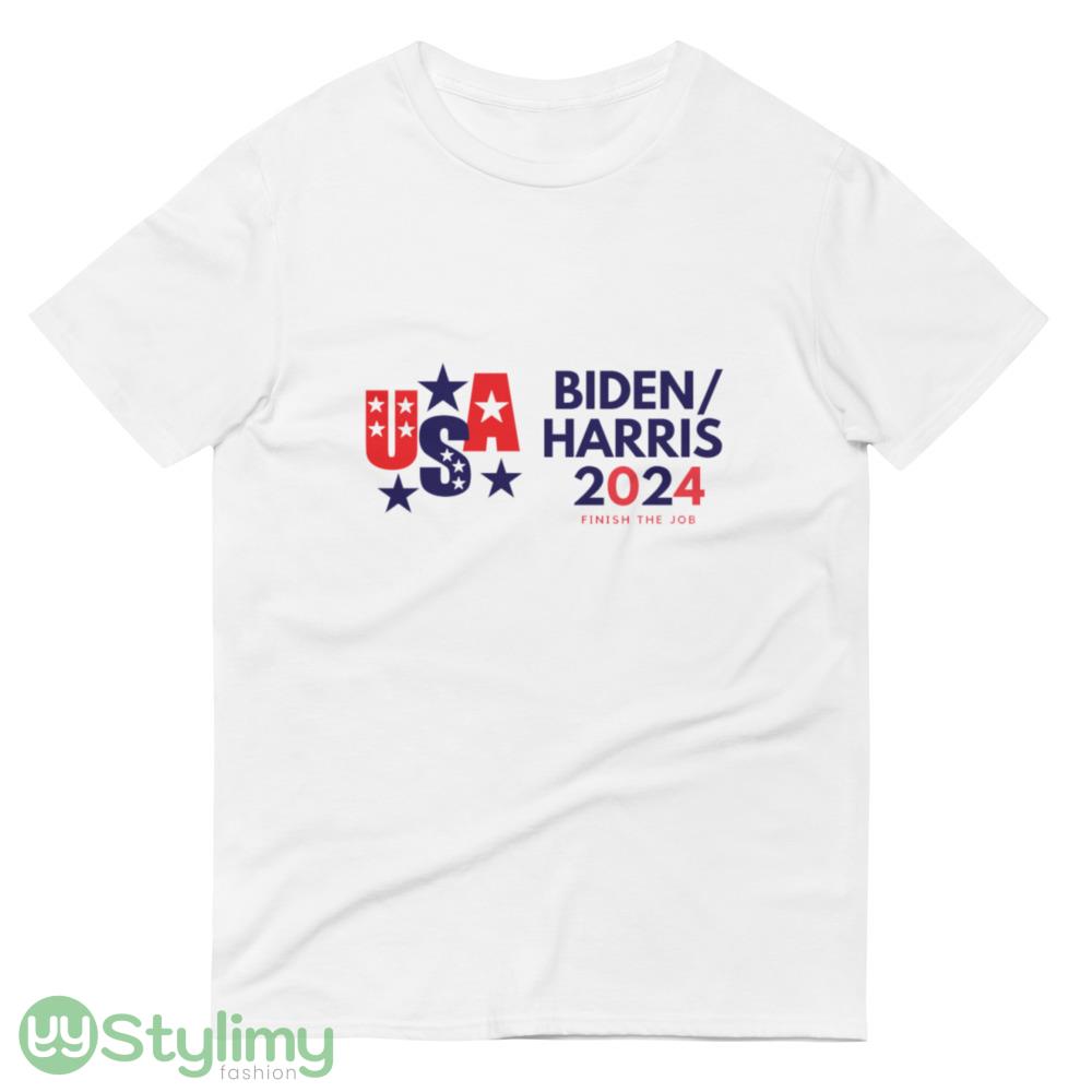 Biden Harris 2024 Funny White T Shirt 4 Biden Harris 2024 Funny White T Shirt - 980 Lightweight Fashion Short Sleeve T-Shirt