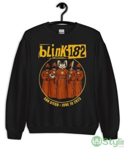 Blink 182 San Diego CA June 19 2023 Shirt - 18000 Unisex Heavy Blend Crewneck Sweatshirt