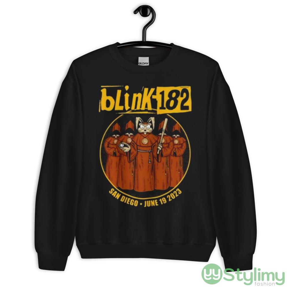 Blink 182 San Diego CA June 19 2023 Shirt 6 Blink 182 San Diego CA June 19 2023 Shirt - 18000 Unisex Heavy Blend Crewneck Sweatshirt