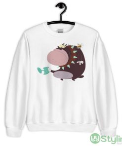 Bob The Bulldog Oggy And Cockroaches Design Shirt - 18000 Unisex Heavy Blend Crewneck Sweatshirt