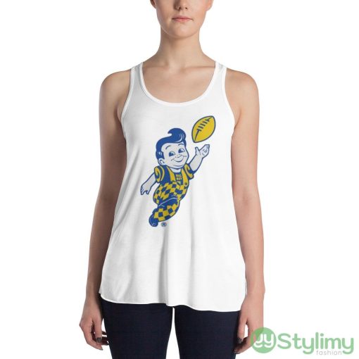 Bob’s Big Boy Football Graphics Shirt - 8800 Women's Flowy Racerback Tank
