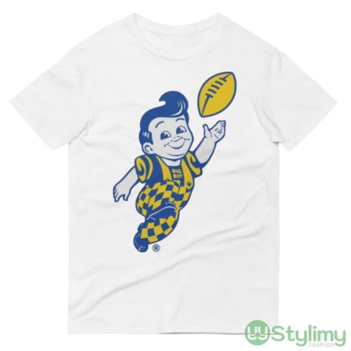 Bob’s Big Boy Football Graphics Shirt - 980 Lightweight Fashion Short Sleeve T-Shirt