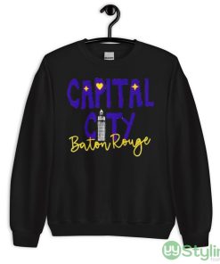 Capital City Baton Rouge shirt - 18000 Unisex Heavy Blend Crewneck Sweatshirt
