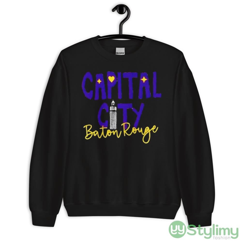 Capital City Baton Rouge shirt 6 Capital City Baton Rouge shirt - 18000 Unisex Heavy Blend Crewneck Sweatshirt