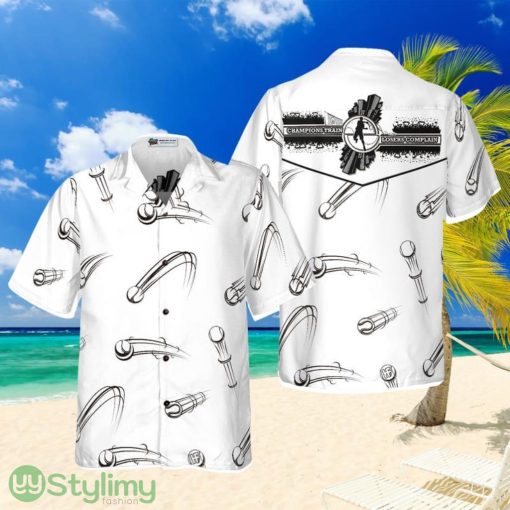 Champions Train Losers Complain Tennis Ball Seamless Hawaiian Shirt
