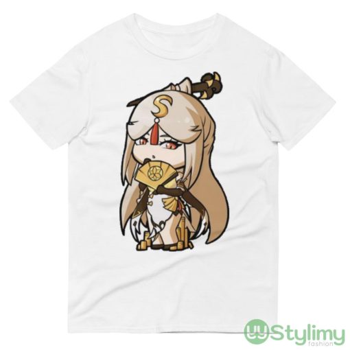 Chibi Ningguang Genshin Impact White Shirt - 980 Lightweight Fashion Short Sleeve T-Shirt