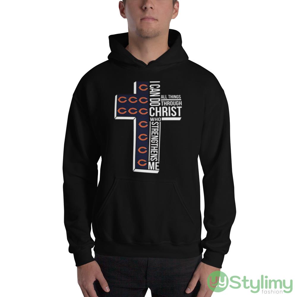 Chicago Bears All Things Through I Can Do Christ Who Strengthens Me shirt 7 Chicago Bears All Things Through I Can Do Christ Who Strengthens Me shirt - 18500 Unisex Heavy Blend Hooded Sweatshirt