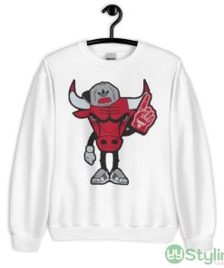 Chicago Bulls Real Fan Design T Shirt - 18000 Unisex Heavy Blend Crewneck Sweatshirt