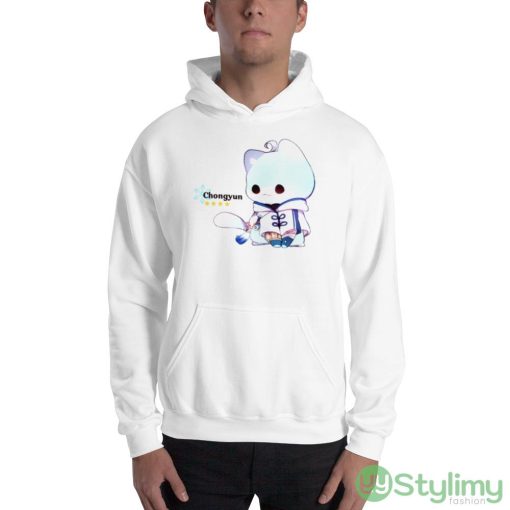 Chongyun Genshin Impact Graphics Shirt - 18500 Unisex Heavy Blend Hooded Sweatshirt