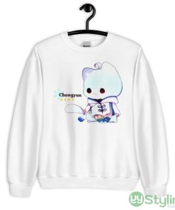 Chongyun Genshin Impact Graphics Shirt - 18000 Unisex Heavy Blend Crewneck Sweatshirt