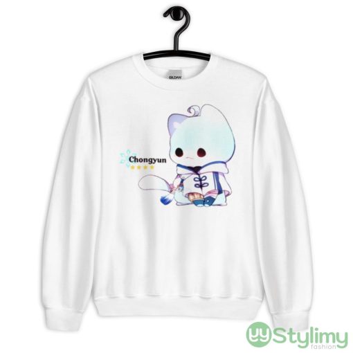 Chongyun Genshin Impact Graphics Shirt - 18000 Unisex Heavy Blend Crewneck Sweatshirt