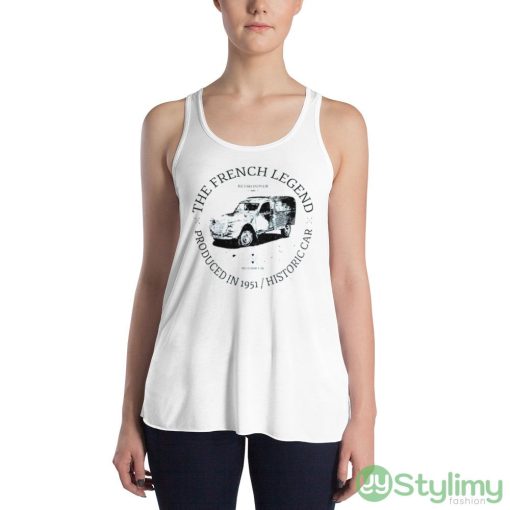 Citroën 2cv Van Design T Shirt - 8800 Women's Flowy Racerback Tank