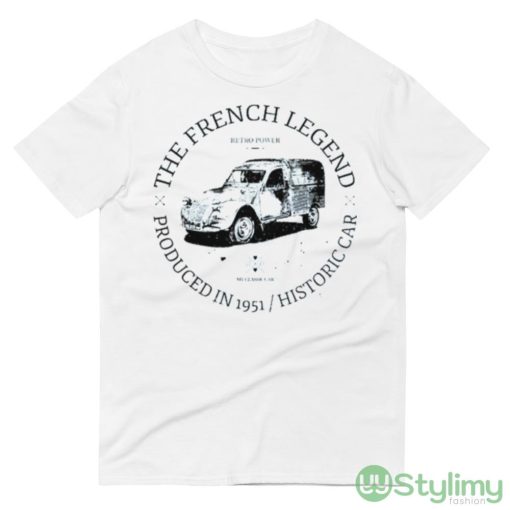 Citroën 2cv Van Design T Shirt - 980 Lightweight Fashion Short Sleeve T-Shirt