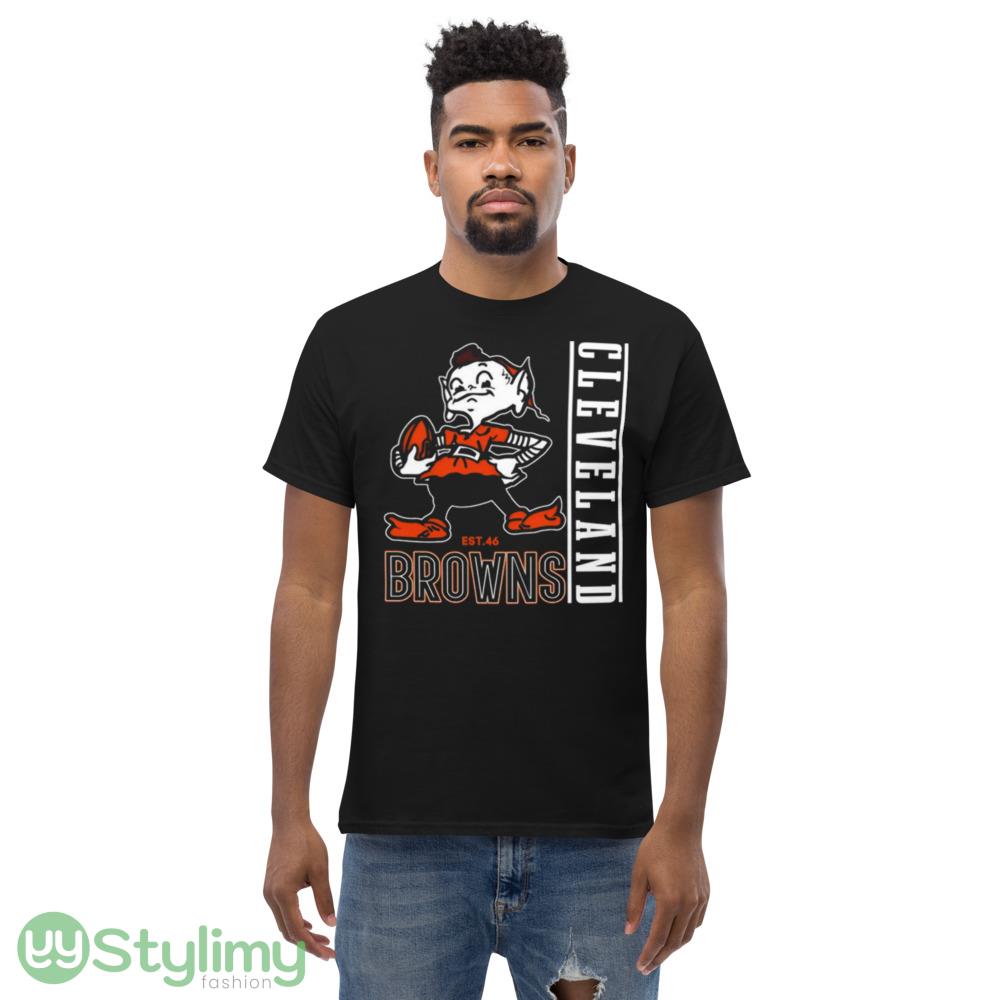 Cleveland Browns mascot est 46 shirt 5 Cleveland Browns mascot est 46 shirt - Men’s Classic Tee Gildan 5000
