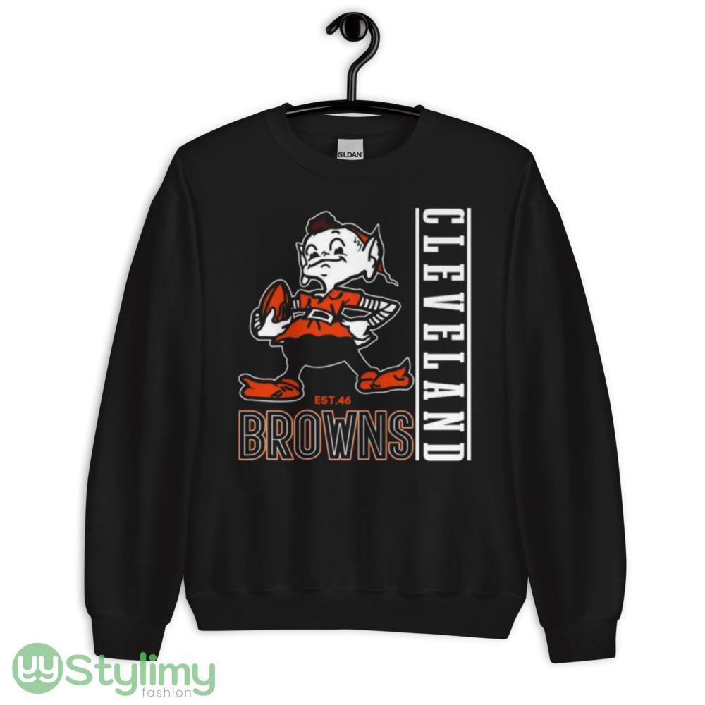Cleveland Browns mascot est 46 shirt 7 Cleveland Browns mascot est 46 shirt - 18000 Unisex Heavy Blend Crewneck Sweatshirt