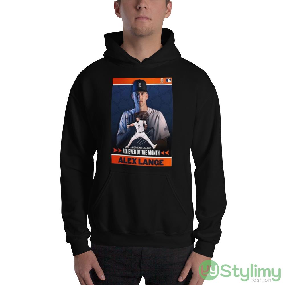 Congratulations To Alex Lange Is Al Reliever Of The Month For May shirt 8 Congratulations To Alex Lange Is Al Reliever Of The Month For May shirt - 18500 Unisex Heavy Blend Hooded Sweatshirt