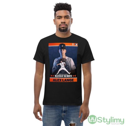 Congratulations To Alex Lange Is Al Reliever Of The Month For May shirt - Men’s Classic Tee Gildan 5000