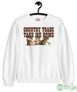 Country Toads Take Me Home Frogs shirt - 18000 Unisex Heavy Blend Crewneck Sweatshirt