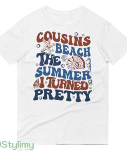 Cousins Beach SVG The Summer I Turned Pretty Beach Vibe Shirt - 980 Lightweight Fashion Short Sleeve T-Shirt