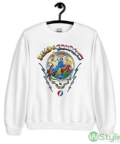 Dead & Company The Final Tour 2023 Ice Cream Man Shirt - 18000 Unisex Heavy Blend Crewneck Sweatshirt