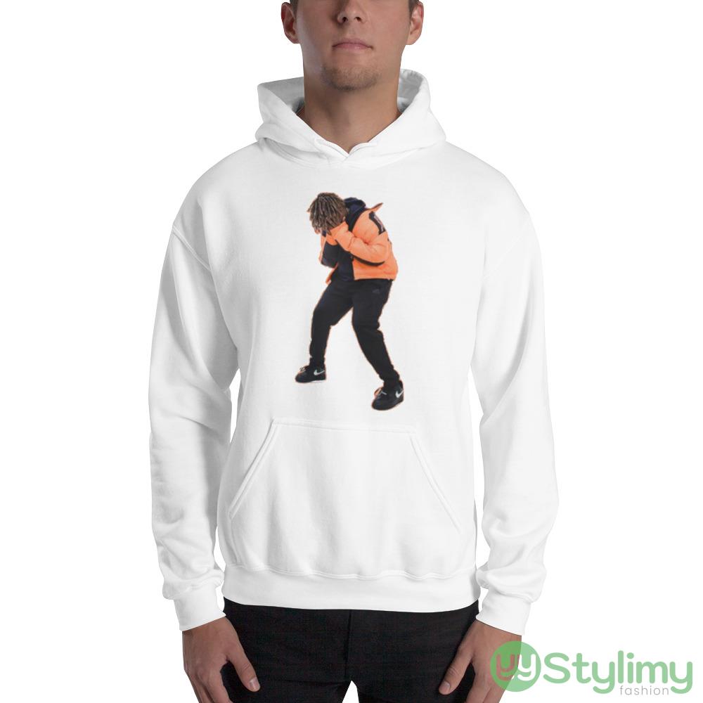 Don Toliver Orange Jacket Graphics Shirt 8 Don Toliver Orange Jacket Graphics Shirt - 18500 Unisex Heavy Blend Hooded Sweatshirt