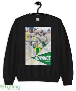 Duck Baseball Is Headed To The 2023 NCAA Super Regionals Road To Omaha Shirt - 18000 Unisex Heavy Blend Crewneck Sweatshirt