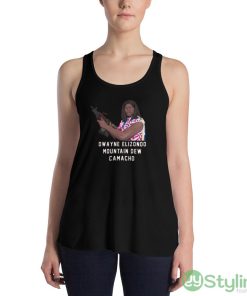 Dwayne Elizondo Mountain Dew Camacho Black T Shirt - 8800 Women's Flowy Racerback Tank