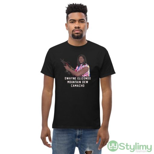 Dwayne Elizondo Mountain Dew Camacho Black T Shirt