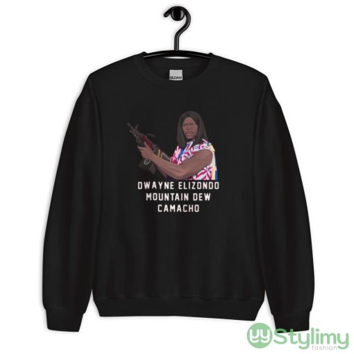Dwayne Elizondo Mountain Dew Camacho Black T Shirt