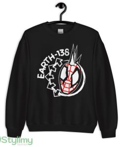 Earth138 Spider Punk Design Shirt - 18000 Unisex Heavy Blend Crewneck Sweatshirt