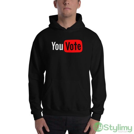 Election Day Presidential Election 2024 Vote Youtube Logo Parody Shirt