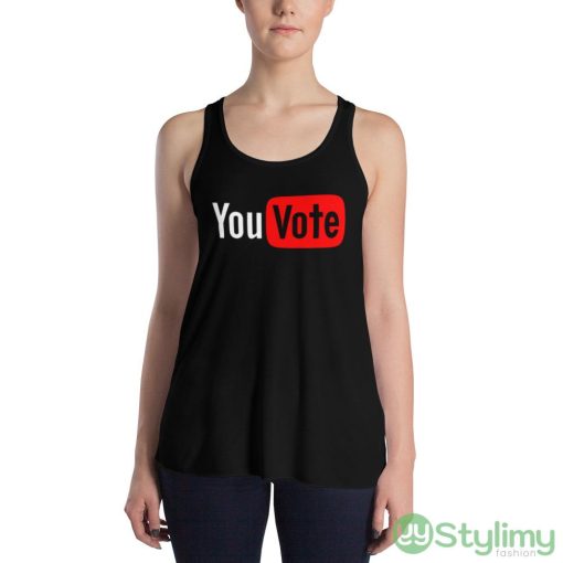 Election Day Presidential Election 2024 Vote Youtube Logo Parody Shirt