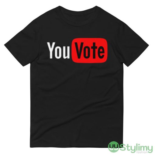 Election Day Presidential Election 2024 Vote Youtube Logo Parody Shirt