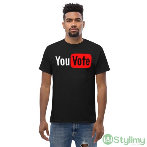 Election Day Presidential Election 2024 Vote Youtube Logo Parody Shirt