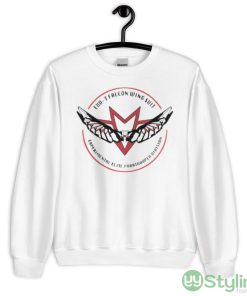Exo 7 Falcon Suit Winter Soldier White Shirt - 18000 Unisex Heavy Blend Crewneck Sweatshirt