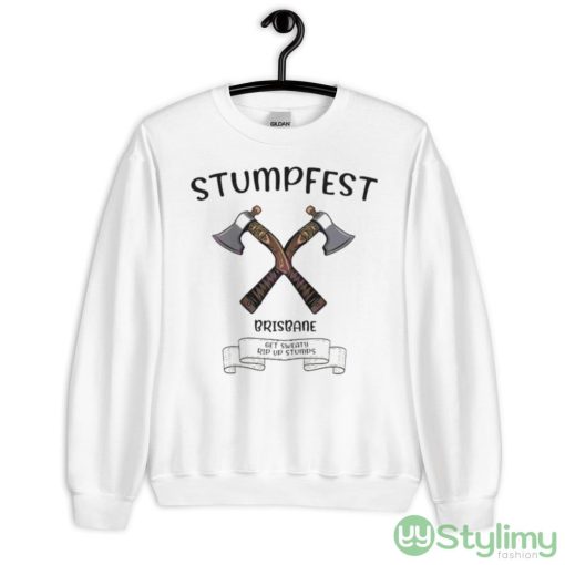 Father Day Stumpfest Inspired by Bluey Heeler Cartoon Shirt - 18000 Unisex Heavy Blend Crewneck Sweatshirt