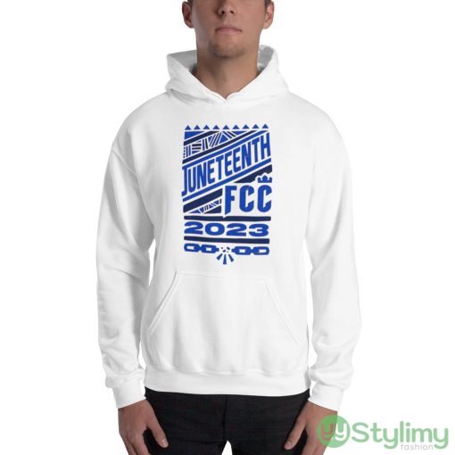 Fc Cincinnati Juneteenth 2023 White Shirt - 18500 Unisex Heavy Blend Hooded Sweatshirt
