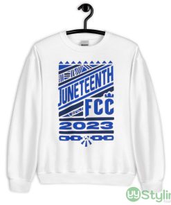 Fc Cincinnati Juneteenth 2023 White Shirt - 18000 Unisex Heavy Blend Crewneck Sweatshirt
