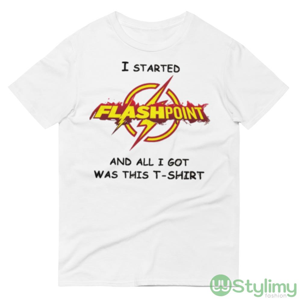 Flashpoint The Flash Dc Movie White Shirt 8 Flashpoint The Flash Dc Movie White Shirt - 980 Lightweight Fashion Short Sleeve T-Shirt