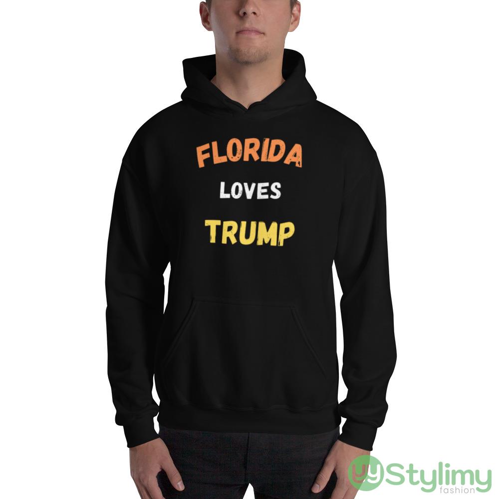 Florida And Trump Design 1 Funny T Shirt 2 Florida And Trump Design 1 Funny T Shirt - 18500 Unisex Heavy Blend Hooded Sweatshirt